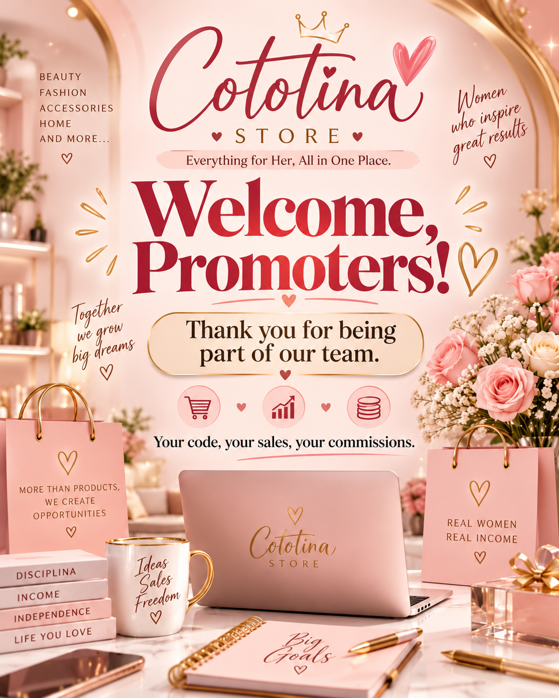 Welcome to the Cototina promoter community